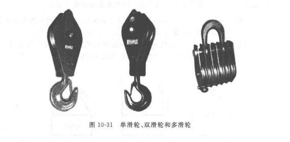 單滑輪、雙滑輪和多滑輪